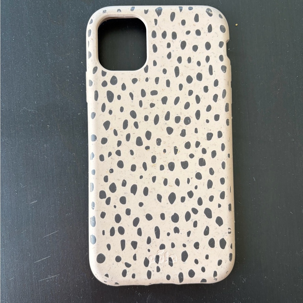 Pela Spotted Black and Cream iPhone 11 Phone Case